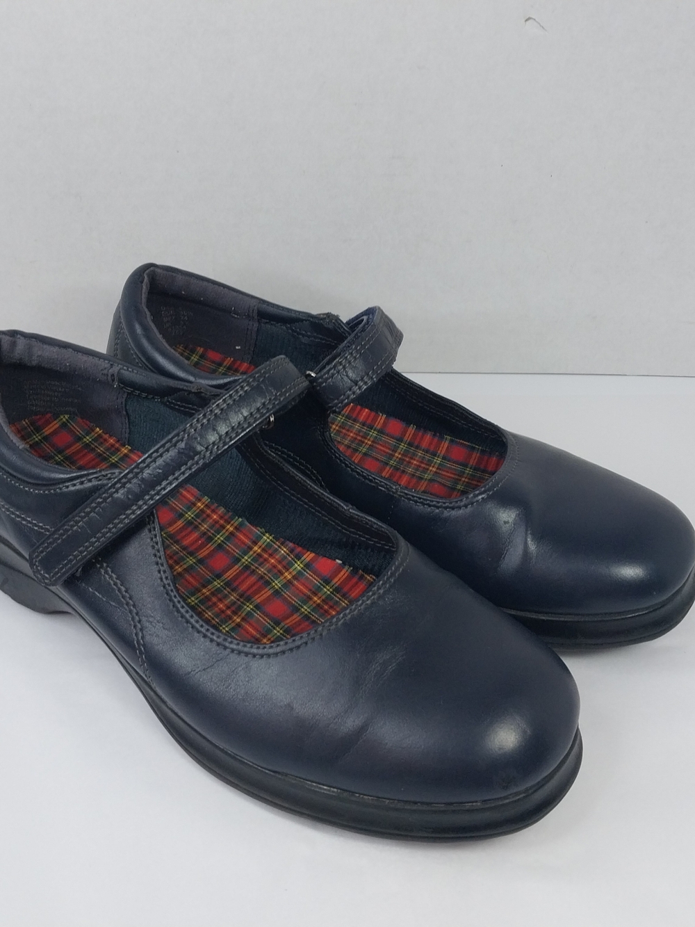 SmartFit School Uniform Shoes Navy Blue Mary Janes Youth Size 5.5 Academia